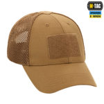 M-Tac бейсболка тактична з сіткою Elite Coyote Brown