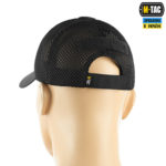M-Tac бейсболка тактична з сіткою Elite Flex Black S/M