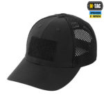 M-Tac бейсболка тактична з сіткою Elite Flex Black S/M