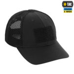 M-Tac бейсболка тактична з сіткою Elite Flex Black S/M