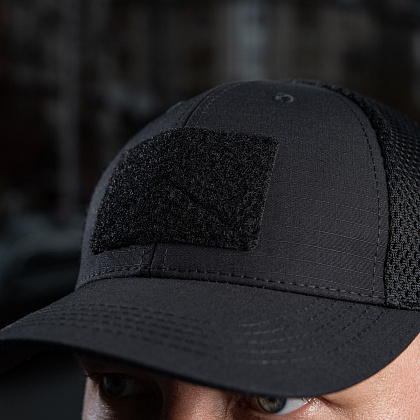 M-Tac бейсболка тактична з сіткою Elite Flex Black S/M