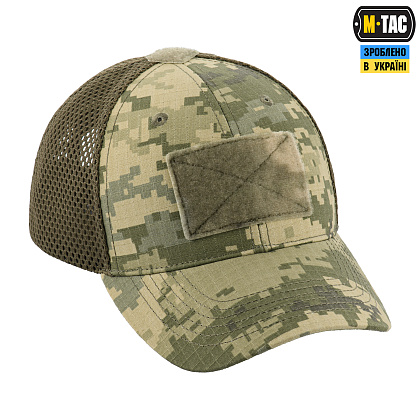 M-Tac бейсболка тактична з сіткою Rip-Stop MM14 S/M