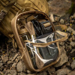 M-Tac органайзер утилітарний прозорий Elite Large (30х19 см) Coyote