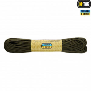 M-Tac паракорд 550 type III OD Green 30м (3)