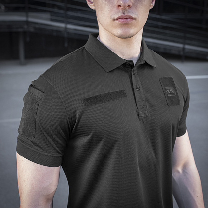 M-Tac поло Elite Tactical Coolmax Black L