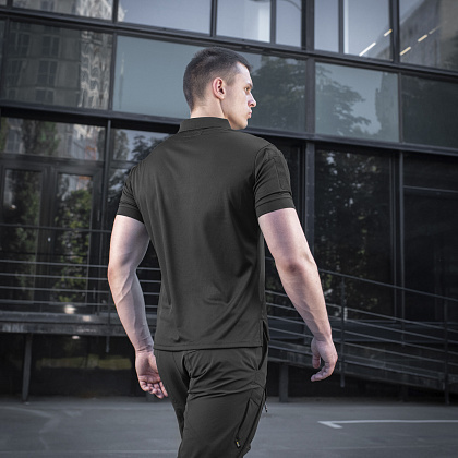 M-Tac поло Elite Tactical Coolmax Black L