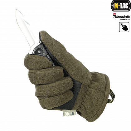 M-Tac рукавички FleeceThinsulate Olive M