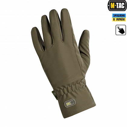 M-Tac рукавички демісезонні Soft Shell Olive