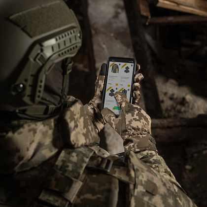 M-Tac рукавички демісезонні Soft Shell ММ14