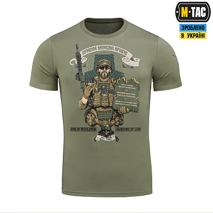 M-Tac футболка Заповіді стрільця Light Olive