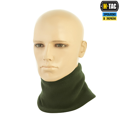 M-Tac шарф-труба Elite короткий з затяжкою фліс (320г/м2) Army Olive