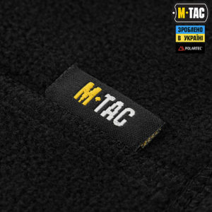 M-Tac шарф-труба Elite короткий з затяжкою фліс (320гм2) Black (1)