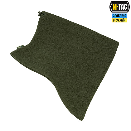 M-Tac шарф-труба анатомічний з затяжкою Elite фліс (320г/м2) Army Olive