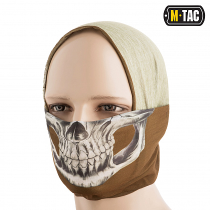 M-Tac шарф-труба полегшенний Reaper Skull Coyote