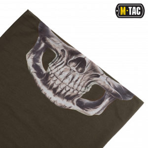 M-Tac шарф-труба полегшенний Reaper Skull Olive (5)