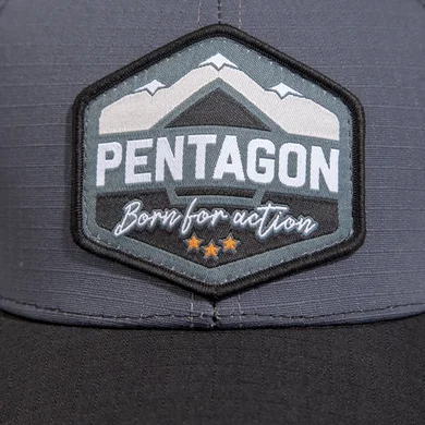 Pentagon Бейсболка Born For Action (Wolf-Grey)