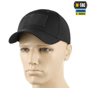M-Tac бейсболка тактична Elite Flex ріп-стоп Black