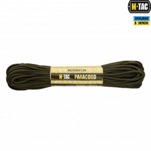 M-Tac паракорд 550 type III OD Green 30м