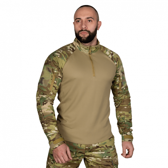 Camotec Бойова сорочка  Raid Twill/CoolPass Pique Multicam/Tan 7504