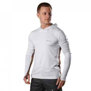 Camotec Лонгслів Chiton Hood CoolPass SJ Білий 7572 S(р)