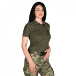 Camotec Поло  Pani Army ID  CoolPass Pique LT Олива (8080)