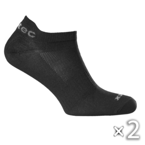 Camotec Шкарпетки X-Dry (2 пари) LowAir Pro+ Чорні 9206